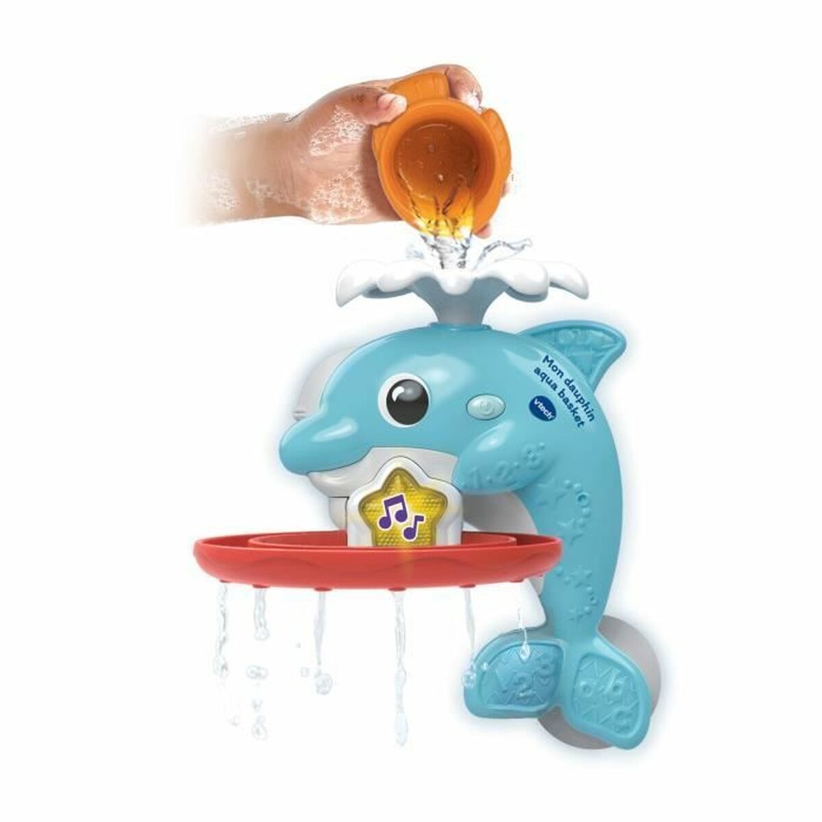 Didaktična igrača Vtech Baby Coffret de Bain empilo rigo l´eu (FR)